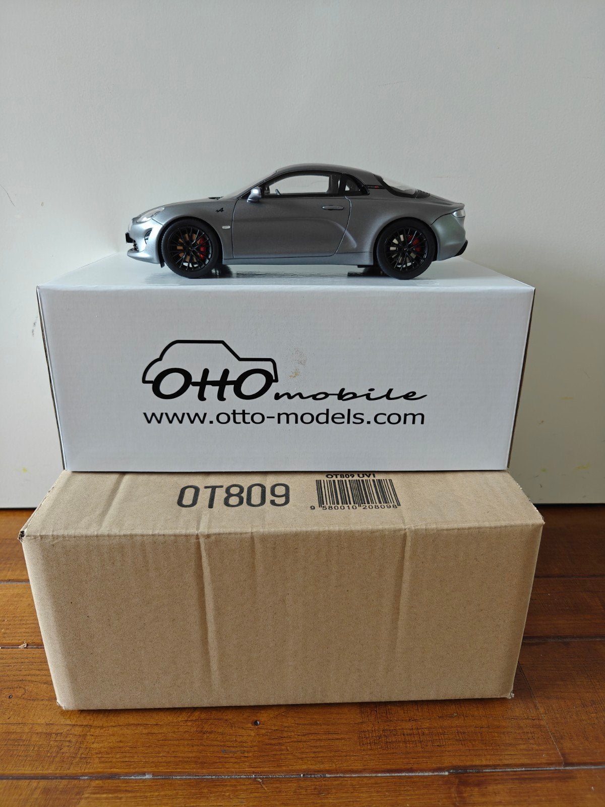 Alpine A110S 1/18 modelauto - OttoMobile OT809, Ophalen of Verzenden, Zo goed als nieuw, Auto, OttOMobile