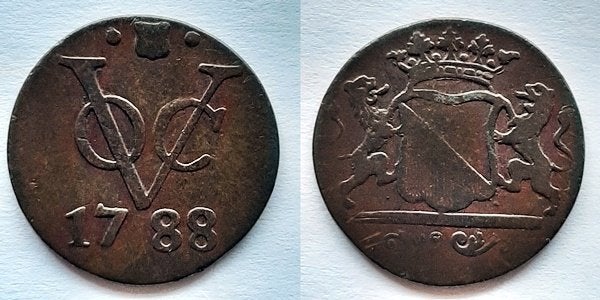 VOC Duit Utrecht 1788, Verzenden, Vóór koninkrijk, Overige waardes