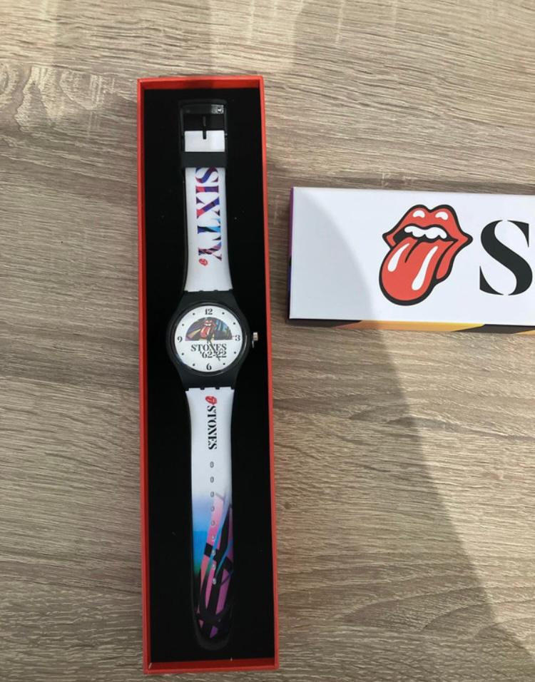 Collectorsitem The Rolling Stones Sixty horloge (vip) nieuw, Ophalen of Verzenden, Nieuw