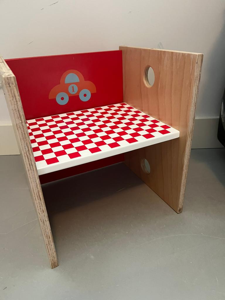 Omkeerbare stoel rood, Ophalen, Zo goed als nieuw, Overige typen
