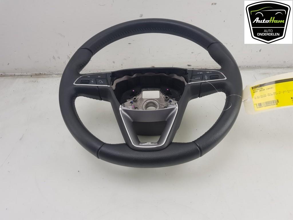Stuur Seat Ibiza V (KJB) (2018-08/..) 6F0419091B, Service@seat.de, Seat, Seat Deutschland GmbH, Gebruikt