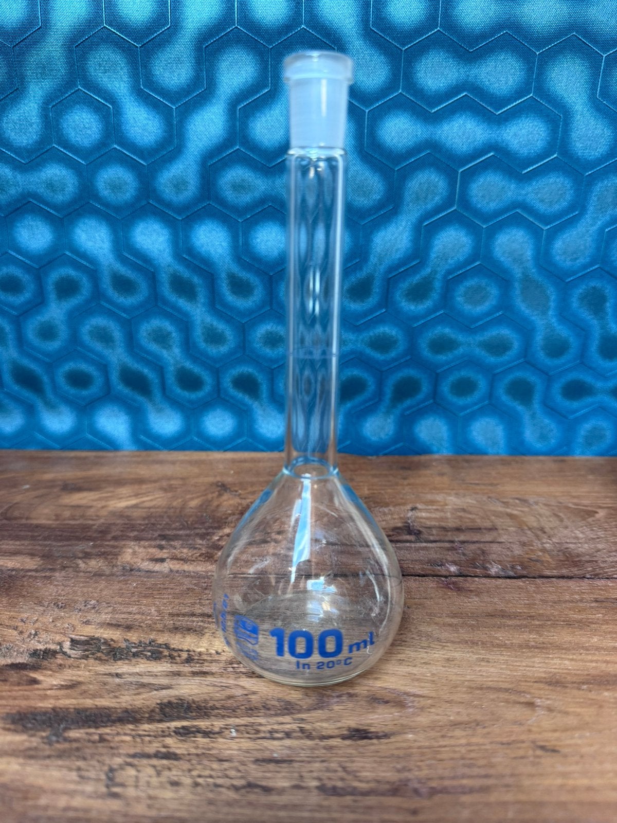 Glazen maatkolf 100 ml  laboratoriumglaswerk, Ophalen of Verzenden