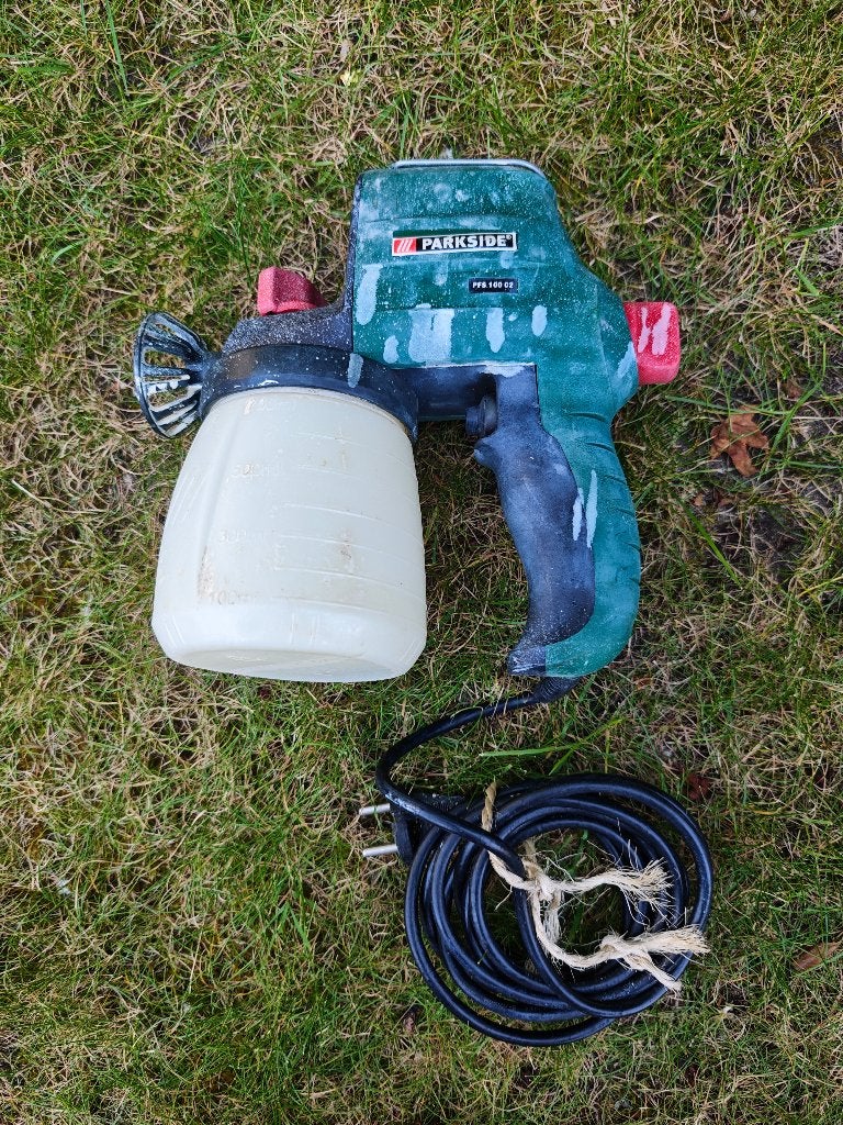 Verfspuiter, Doe-het-zelf en Verbouw, Ophalen of Verzenden, Gebruikt, Verfspuit of Verfpomp