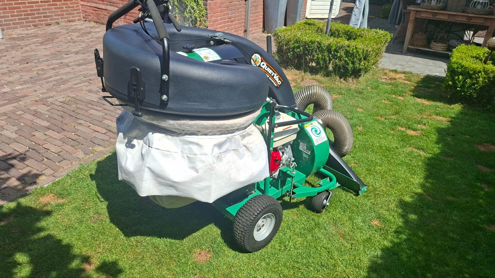 Billy goat QV900HSP Cycloon bladzuiger, Ophalen, Benzine, Zo goed als nieuw, Billy Goat