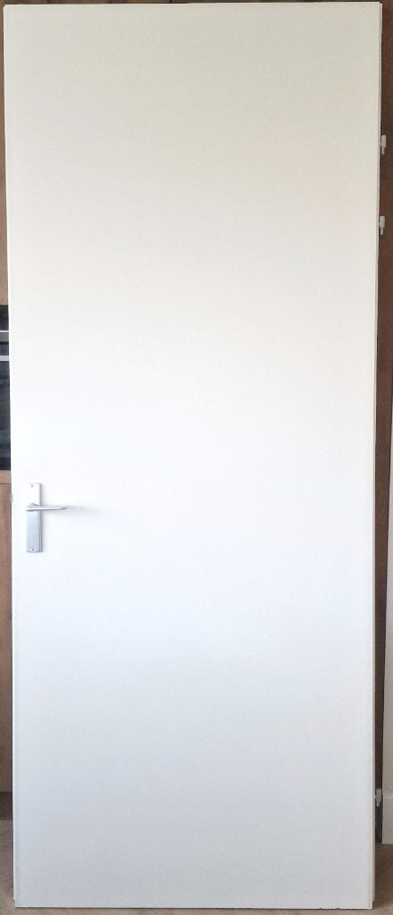 GRATIS - Linksdraaiende binnendeur, wit (231,5x96 cm), Ophalen, Gebruikt, 80 tot 100 cm, 215 cm of meer