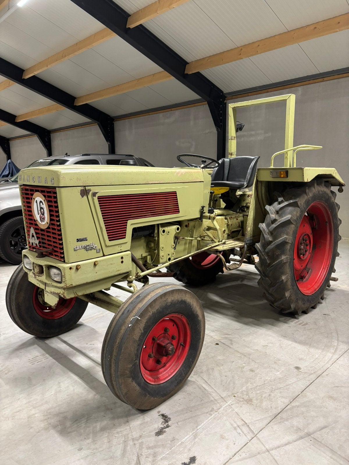 Hanomag granit 501 E oldtimer tractor, Tot 2500, Oldtimer, Tot 80 Pk, Ophalen