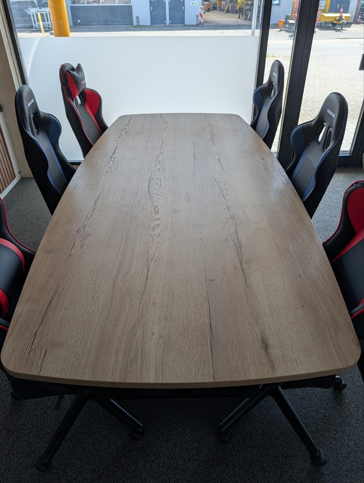 Vergadertafel 260x120 cm, Ophalen, 100 tot 150 cm, Minder dan 100 cm