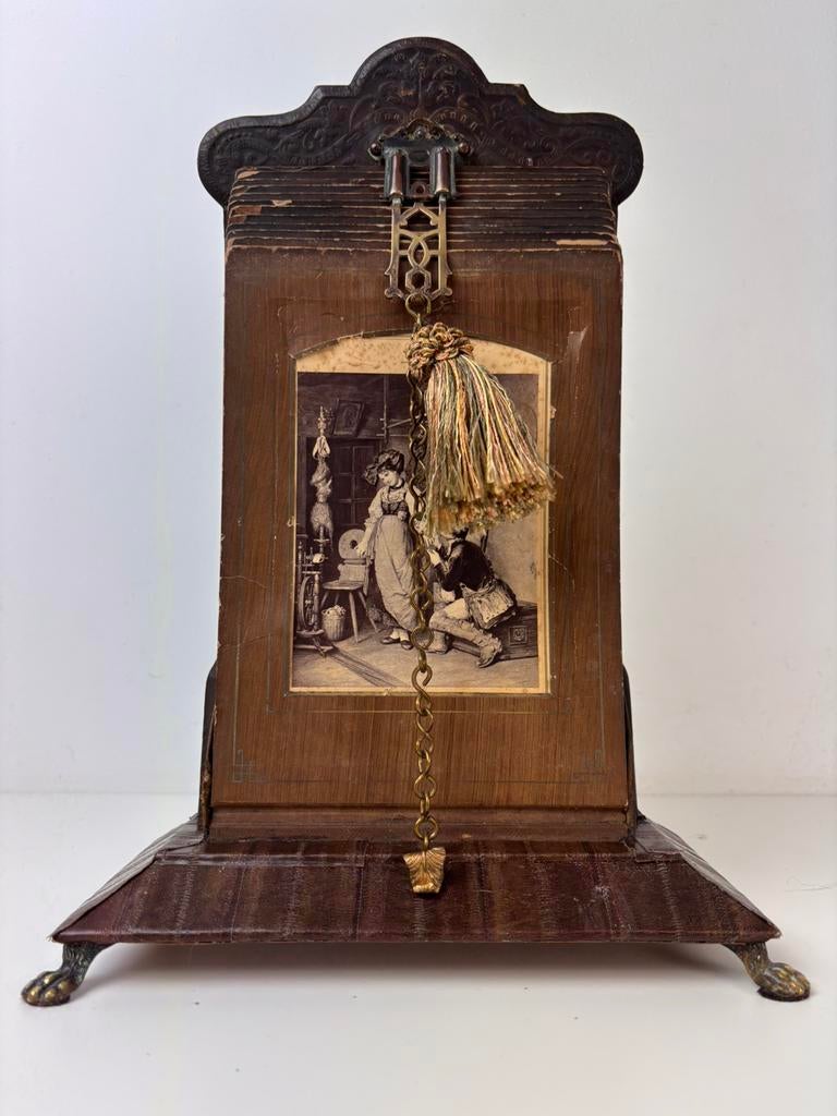 Antieke staande 12 fotolijstjes, Victorian/Edwardian stijl, Ophalen of Verzenden