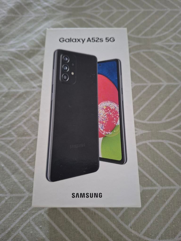 Samsung Galaxy A52s 5G, Telecommunicatie, Mobiele telefoons | Samsung, Ophalen, Zwart, Touchscreen, Zo goed als nieuw