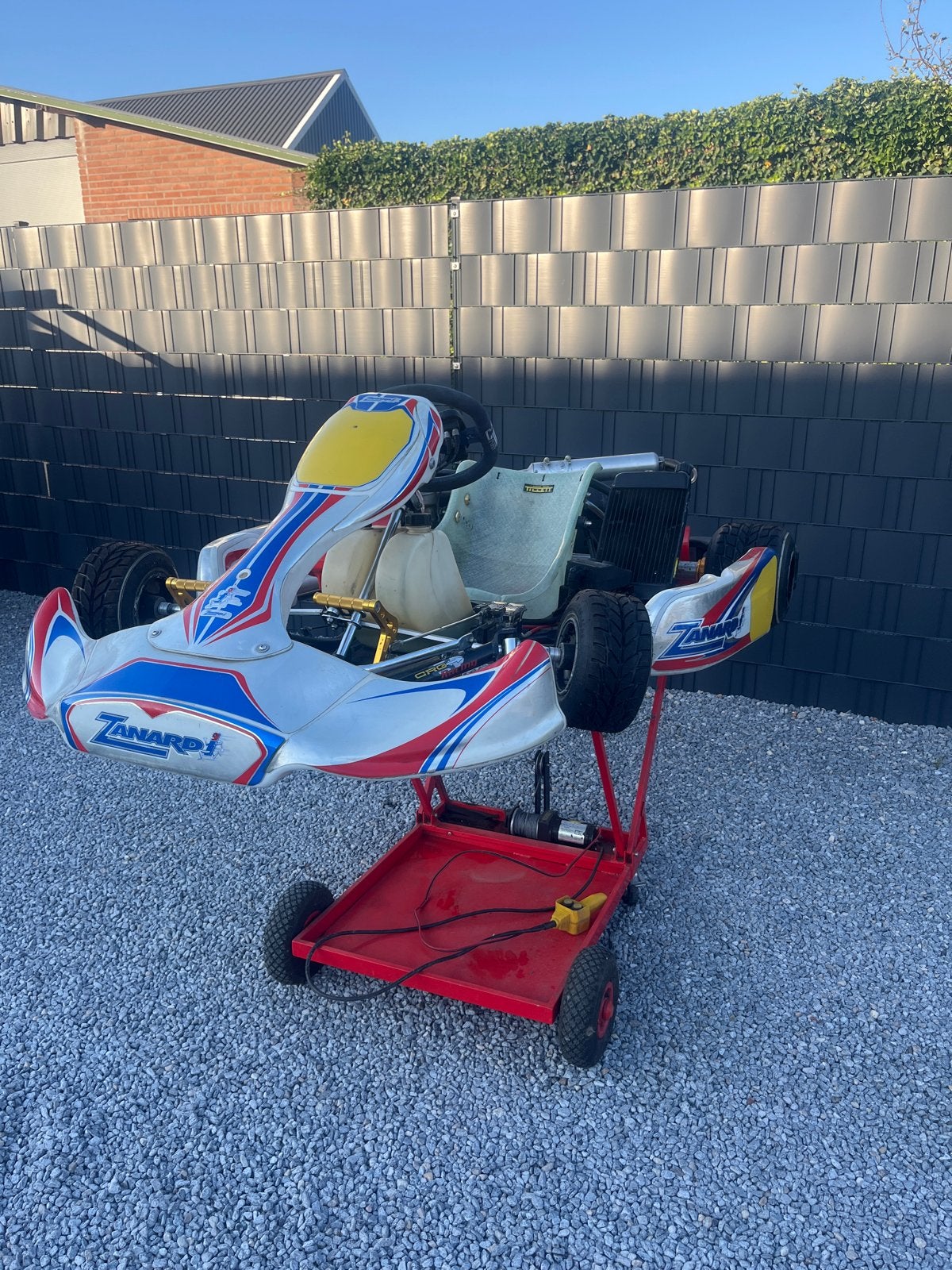 Zanardi Kart met IAME motor crg frame, Ophalen of Verzenden, Gebruikt, Kart