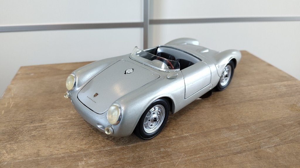 Porsche 550A Spyder - 1956 - 1:18, Hobby en Vrije tijd, Ophalen of Verzenden, Zo goed als nieuw, Auto, Maisto