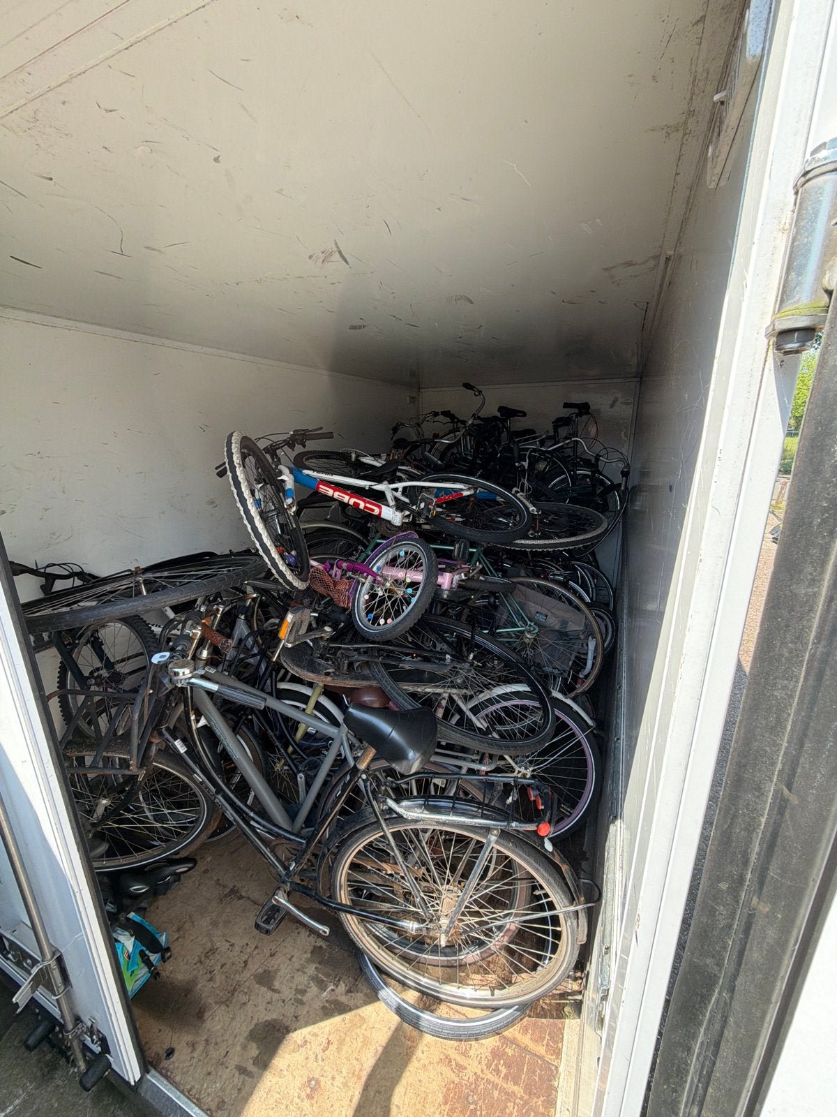 Partij fietsen, diverse modellen en maten, Ophalen, Kinderfiets, Gebruikt, .