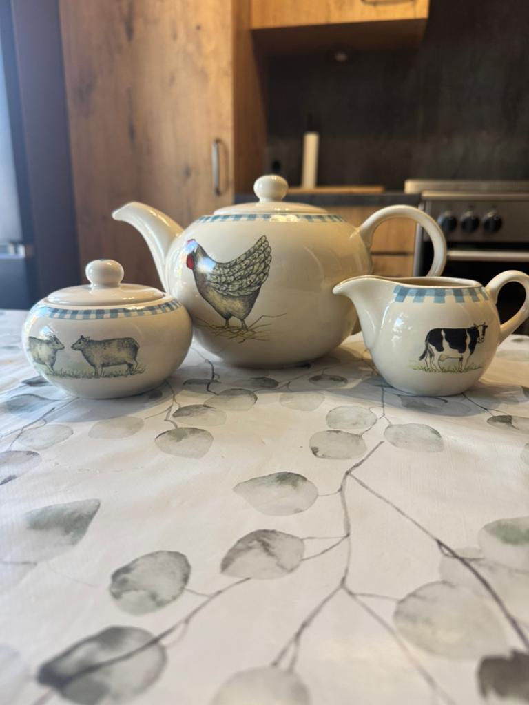 Thee servies jet ter steeg boerderijdieren, Ophalen of Verzenden