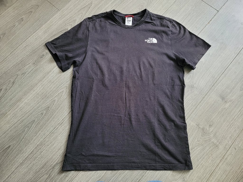 THE NORTH FACE zwart T-shirt maat M ~ RK1004, Maat 48/50 (M), Zwart, Ophalen of Verzenden, Gedragen