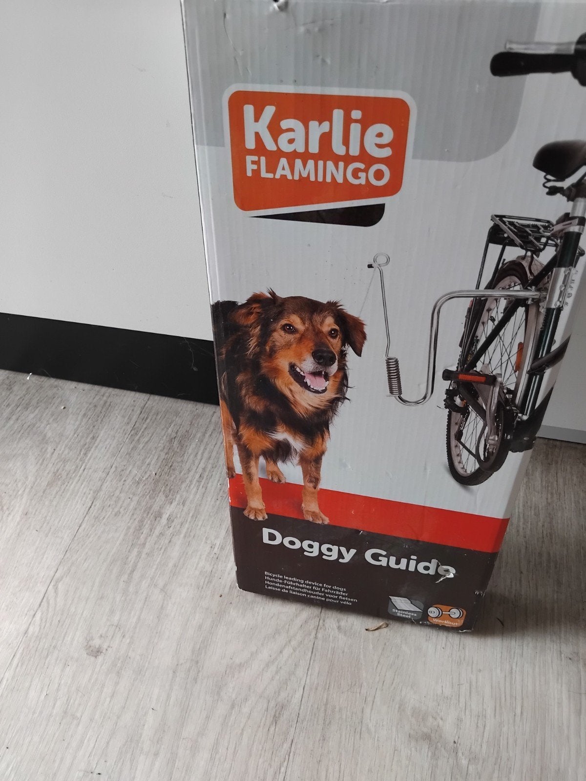 Karlie Flamingo Doggy Guide - Fietsbeugel voor honden € 10, Ophalen of Verzenden, Nieuw, Karlie Flamingo