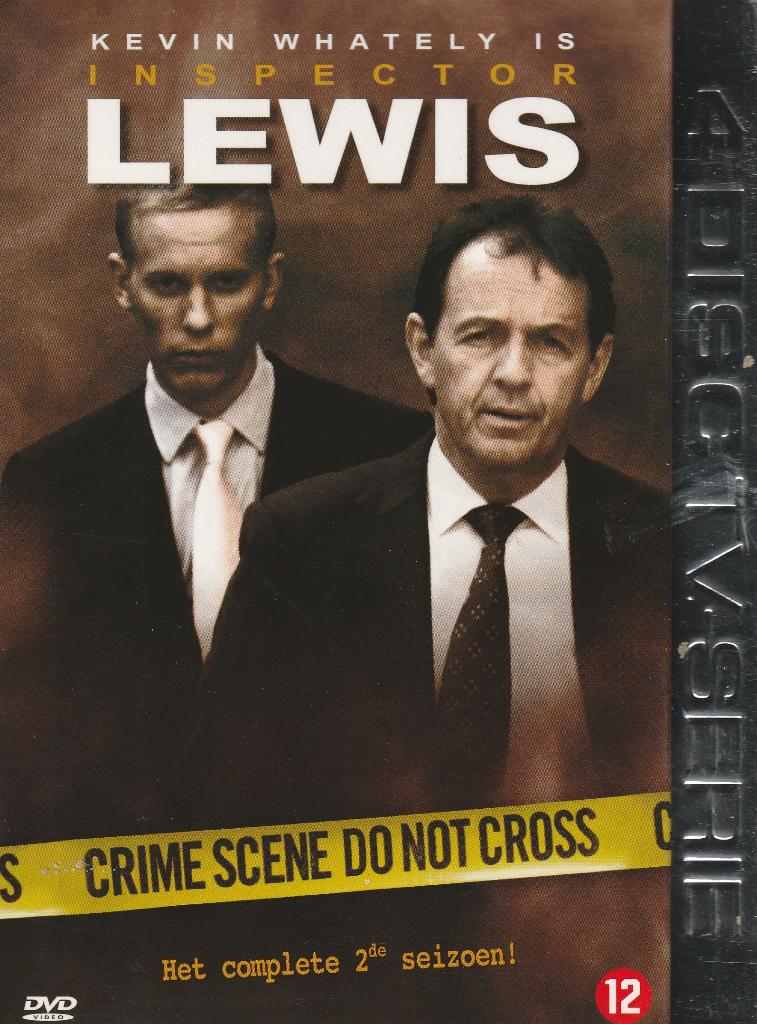 Dvd serie Inspector Lewis  seizoen 2, Vanaf 12 jaar, Ophalen of Verzenden, Zo goed als nieuw, Overige genres