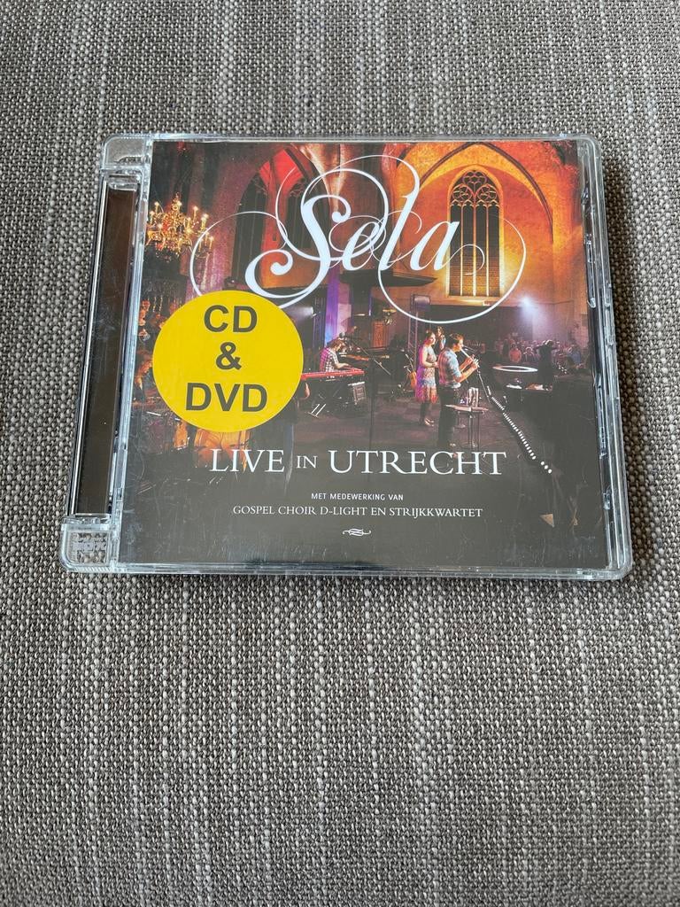 Sela - Live in Utrecht cd/dvd-box, Ophalen of Verzenden, Zo goed als nieuw, Gospel, Boxset