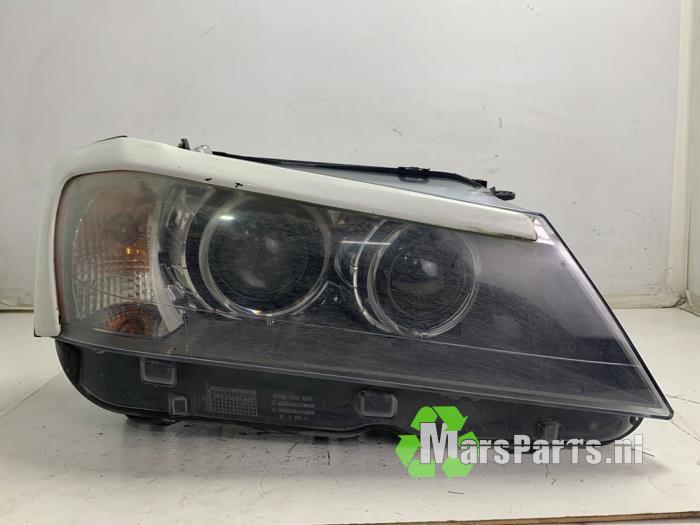 Koplamp rechts van een BMW X3, Gebruikt, -, -, Ophalen of Verzenden