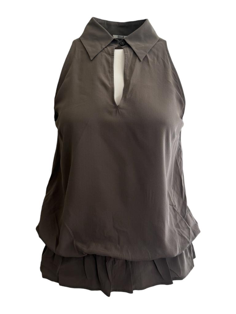 Wolford top S, Kleding | Dames, Tops, Zo goed als nieuw, Maat 38/40 (M), Grijs, Zonder mouw, Ophalen of Verzenden