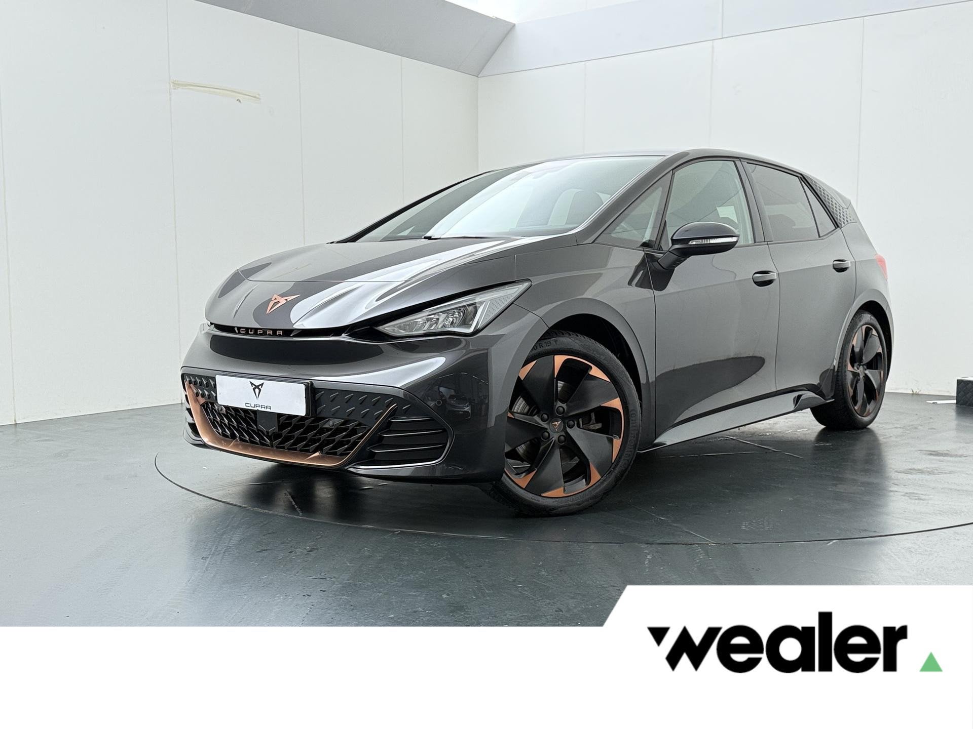 CUPRA Born Adrenaline One 62 kWh | 204 PK | SoH 89% | Warmte, Auto's, Automaat, 12 maanden, Gebruikt, Zwart