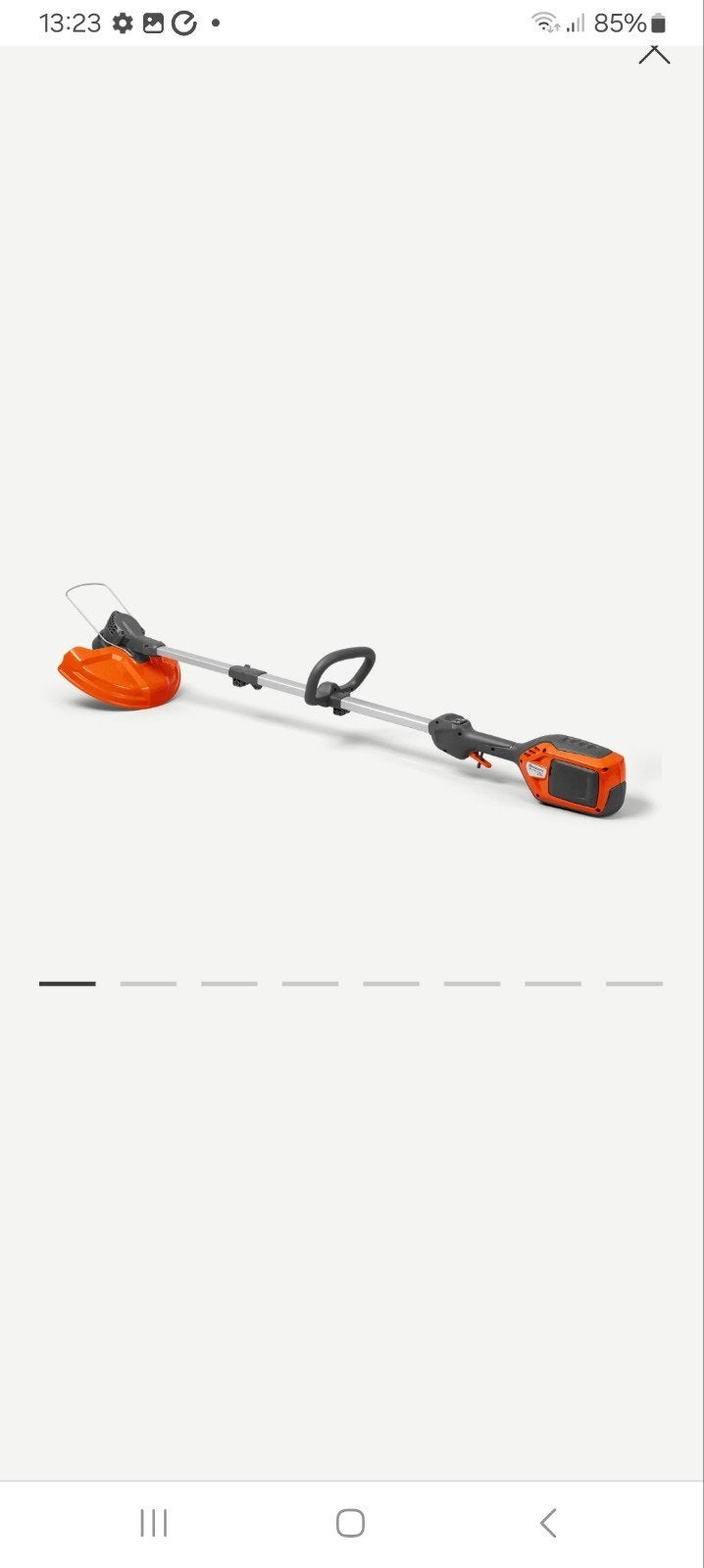 Grastrimmer husqvarna 215il accugrastrimmer nieuw, Ophalen, Accu, Nieuw, 30 tot 50 cm