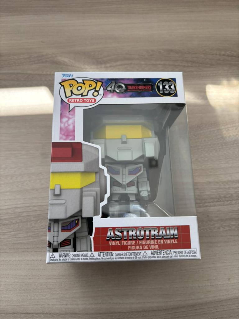 Astrotrain #133 Funko Pop! Retro Toys: 40 Years Transformers, Funko Europe, Ophalen of Verzenden, Zo goed als nieuw, 4th floor, 1 Queen Caroline St, London W6 9YN, Verenigd Koninkrijk