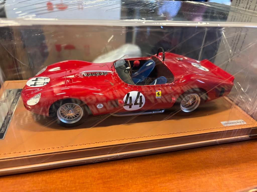 Ferrari 330 TRi le Mans 1962 Tecnomodel 1:18 NIEUW ! C4F, Overige merken, ., Nieuw, Ophalen of Verzenden