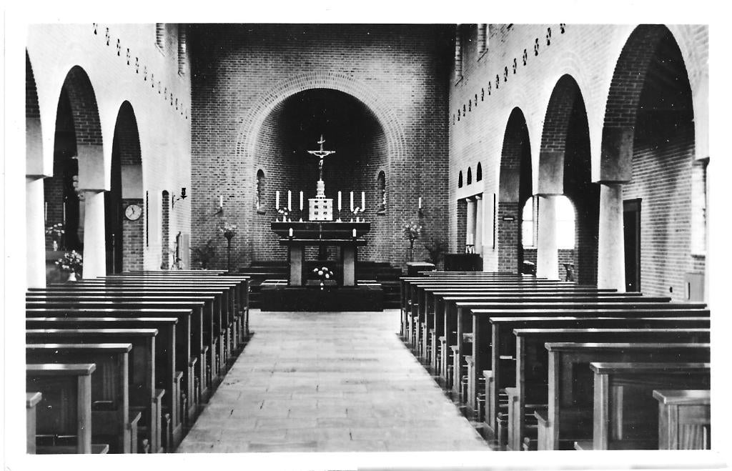 AK Schijndel, Wijbosch - Kapel St. Barbara Klooster, Verzenden, 1960 tot 1980, Gelopen, Noord-Brabant