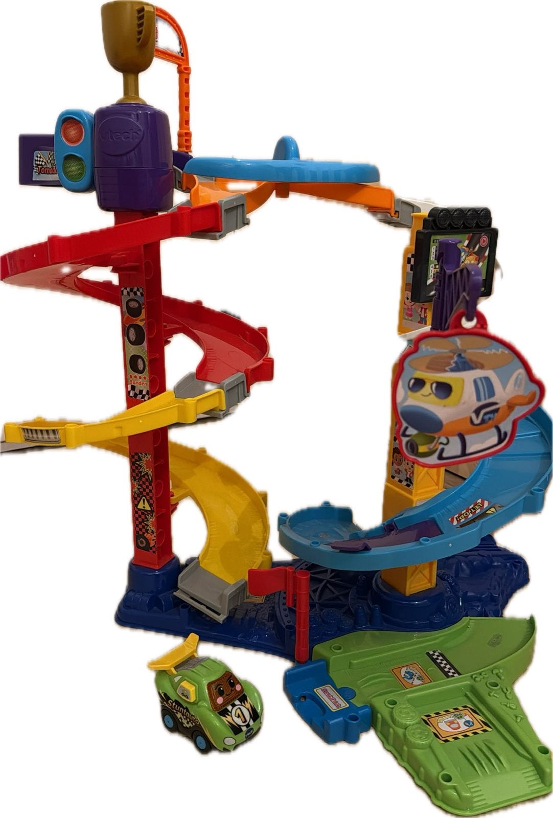 VTech Toet Toet Auto's Racebaan en Auto, Ophalen, Gebruikt