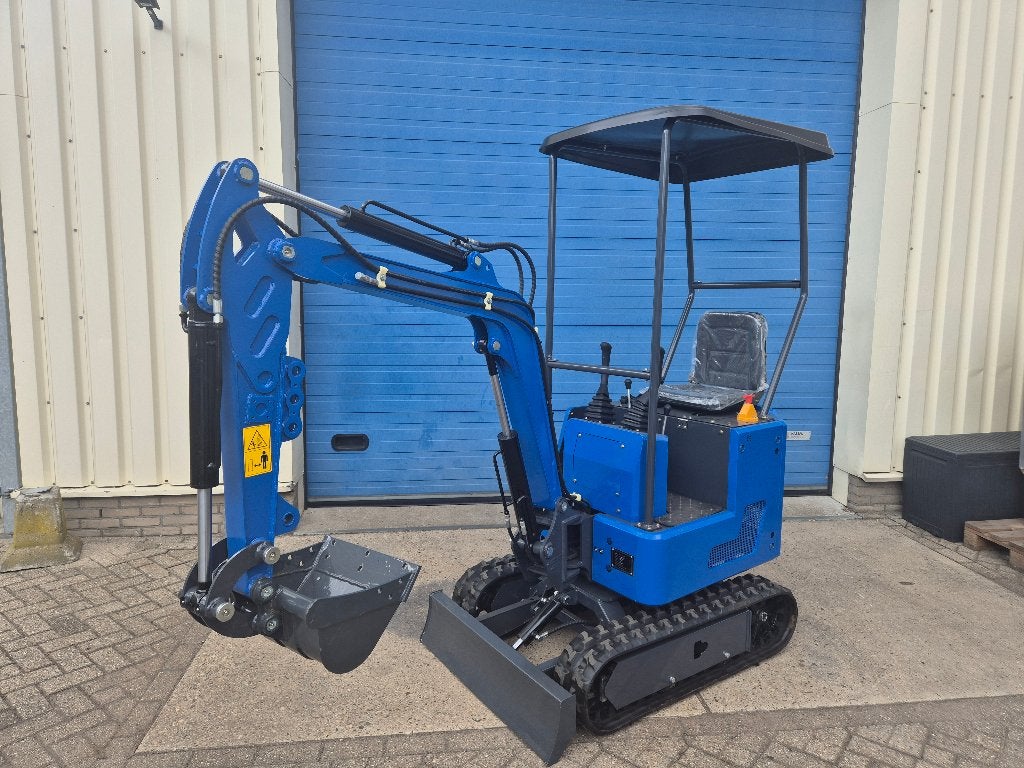 Minigraver, Ophalen, Graafmachine