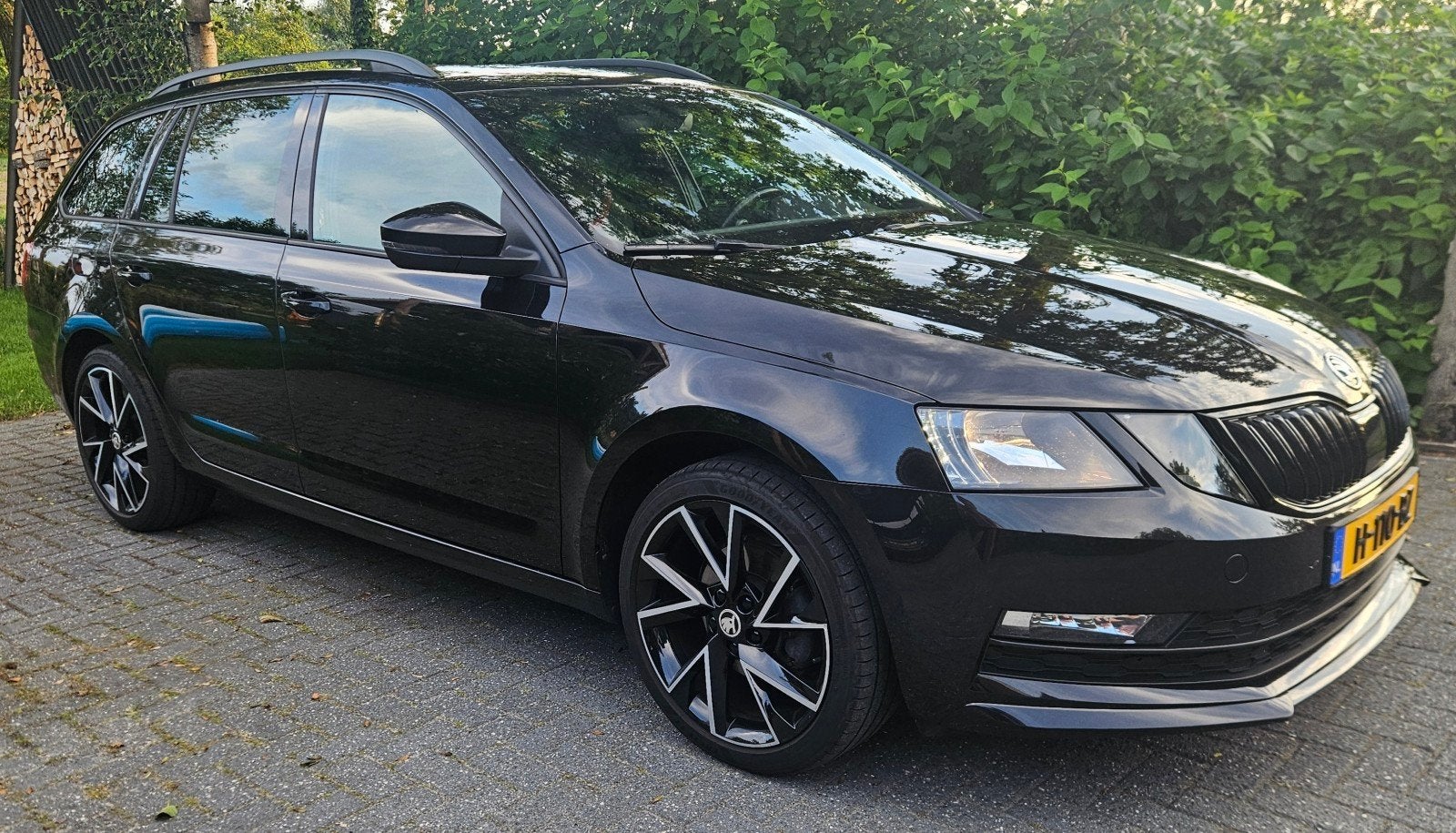 SKODA Octavia Combi 1.5 TSI, 150pk Dsg-7 2020 Zwart, Stof, Zwart, 4 cilinders, Zwart