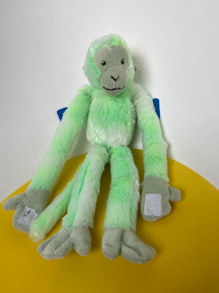 5923 PIA pia soft toys aap aapje groen, Ophalen of Verzenden, Zo goed als nieuw, Overige typen