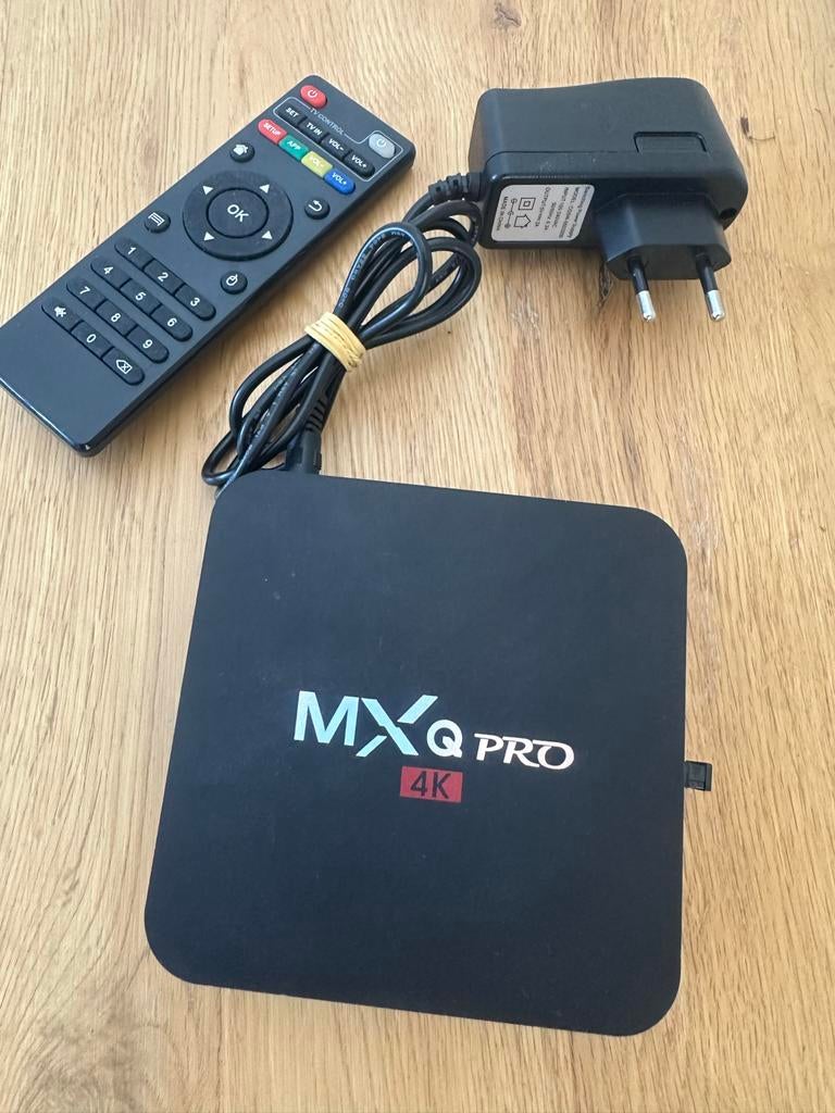 MXQ Pro 4K Android TV Box met afstandsbediening, Audio, Tv en Foto, Mediaspelers, Ophalen of Verzenden, Zo goed als nieuw, HDMI