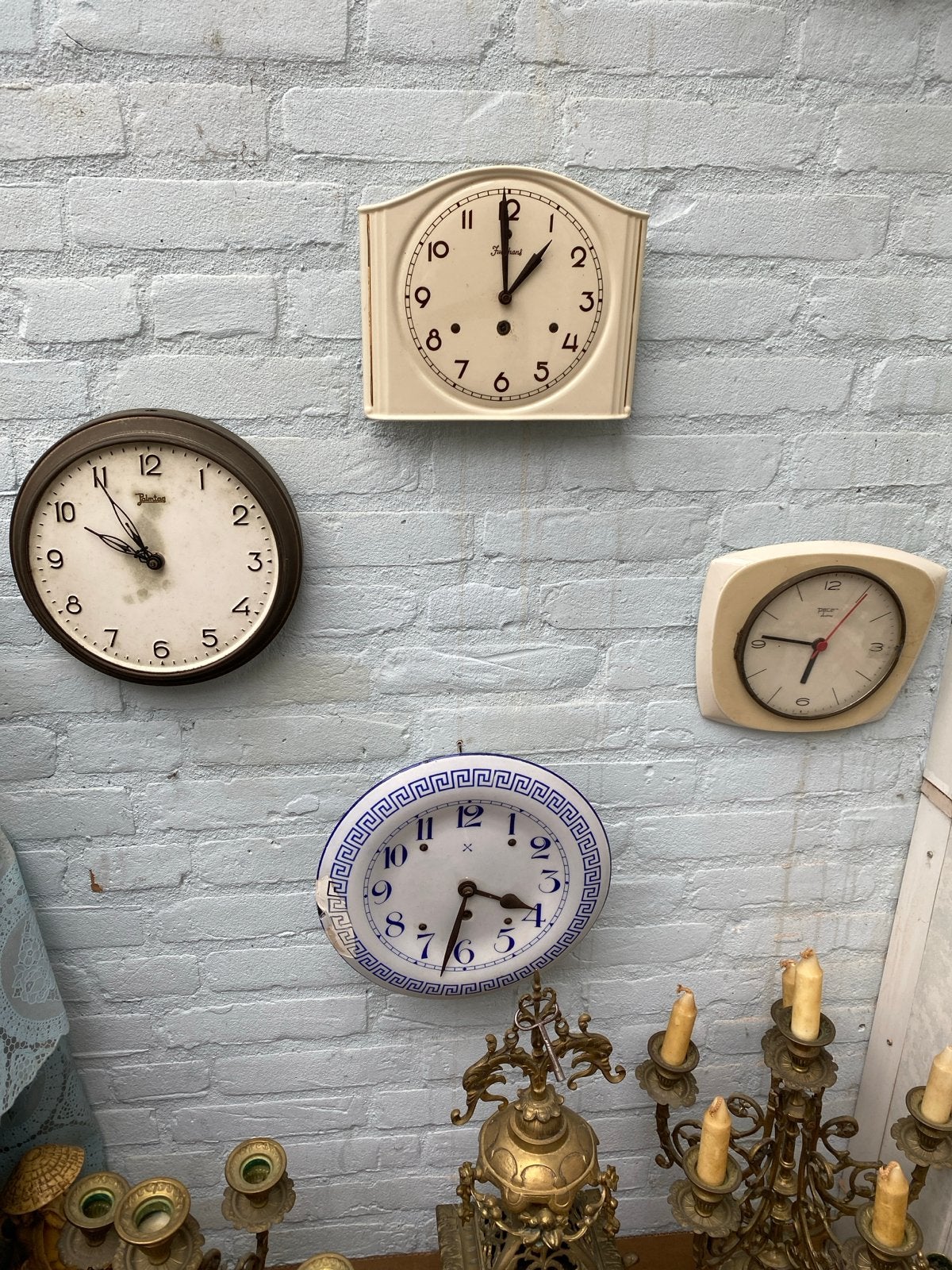 Vintage Wandklokken Collectie - Diverse Stijlen, Ophalen of Verzenden
