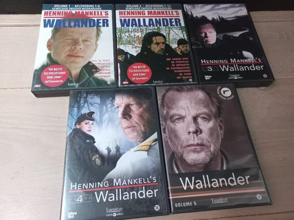 Wallander - De Complete TV-Serie (32xDVD SET) Scandinavie, Cd's en Dvd's, Dvd's | Tv en Series, Alle leeftijden, Boxset, Ophalen of Verzenden