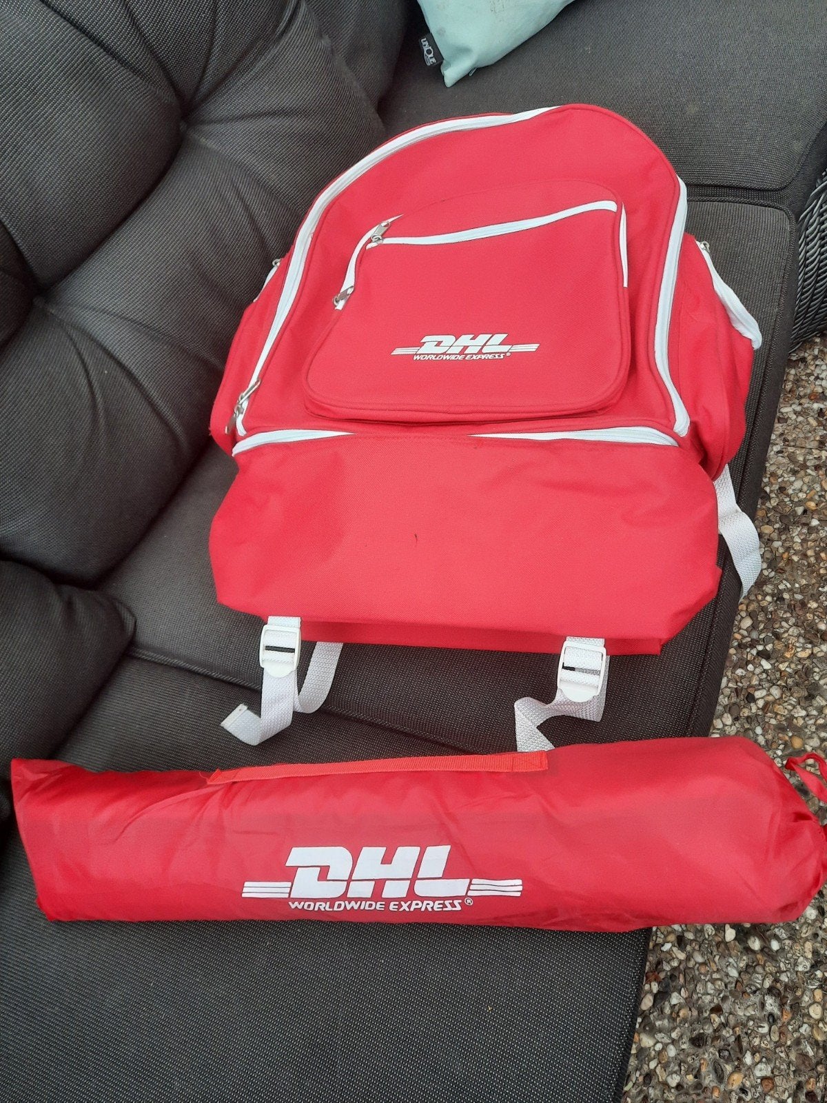 Nieuwe Stevige Rugzak/Backpack met Koelruimte en Tentje, Caravans en Kamperen, Tenten, Ophalen, Nieuw, Tot en met 2