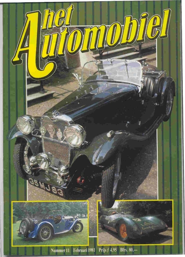 Het Automobiel nr 11 1981 Kaiser, Omnia Liane Engeman Singer, Boeken, Auto's | Folders en Tijdschriften, Ophalen of Verzenden