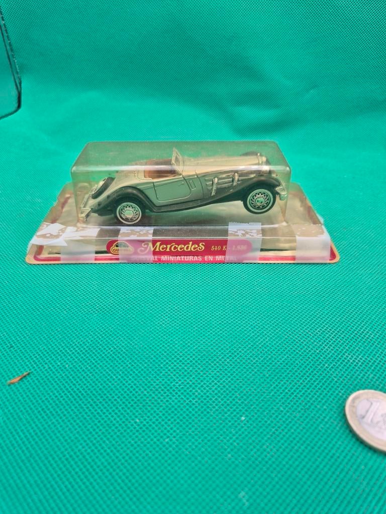 56 mercedes benz 540 k 1/43 Guisval, Hobby en Vrije tijd, Modelauto's | 1:43, Ophalen of Verzenden, Zo goed als nieuw, Auto