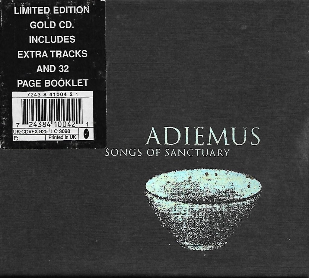 Adiemus - Songs of Sanctuary, Ophalen of Verzenden, Gebruikt