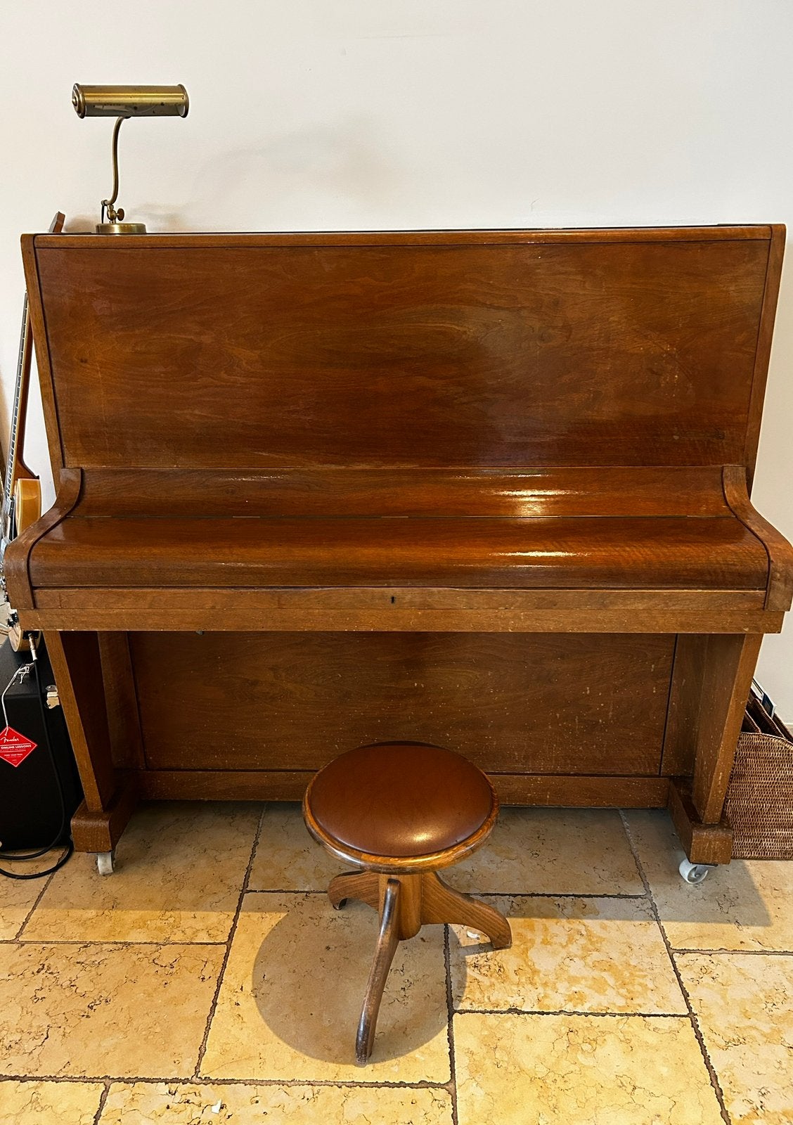Klassieke piano Rich Lipp, Ophalen, Gebruikt, Bruin, Piano
