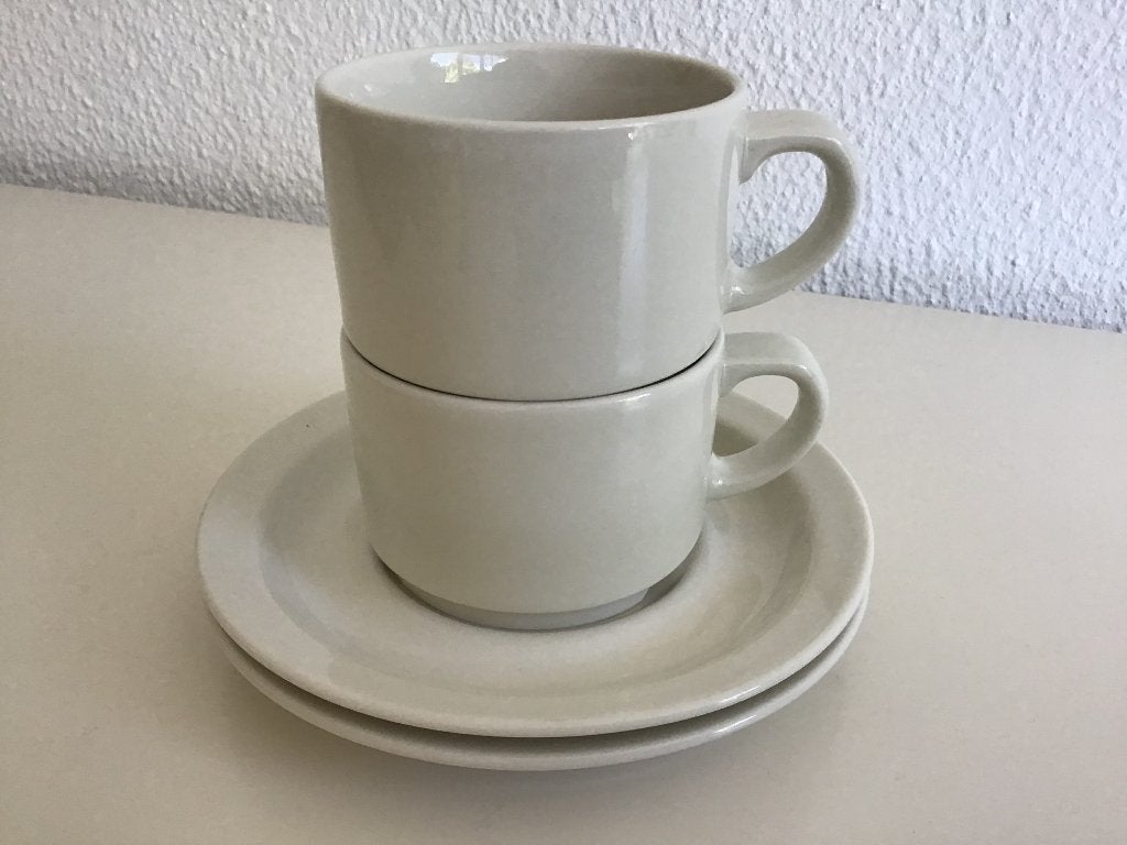 2 koffiekopjes, Arabia Kesti, Arabia, Keramiek, Ophalen of Verzenden, Zo goed als nieuw