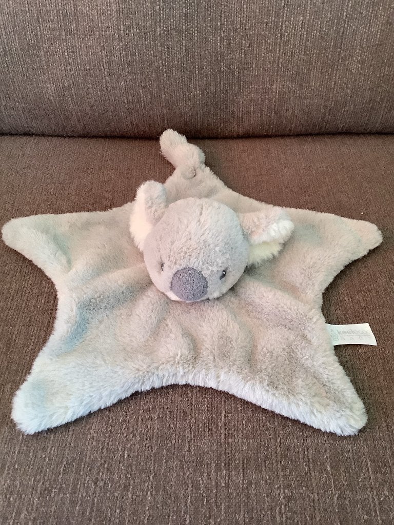 Keeltoys koala knuffeldoekje lapje Keeleco 6 euro, Ophalen of Verzenden, Zo goed als nieuw, Overige typen