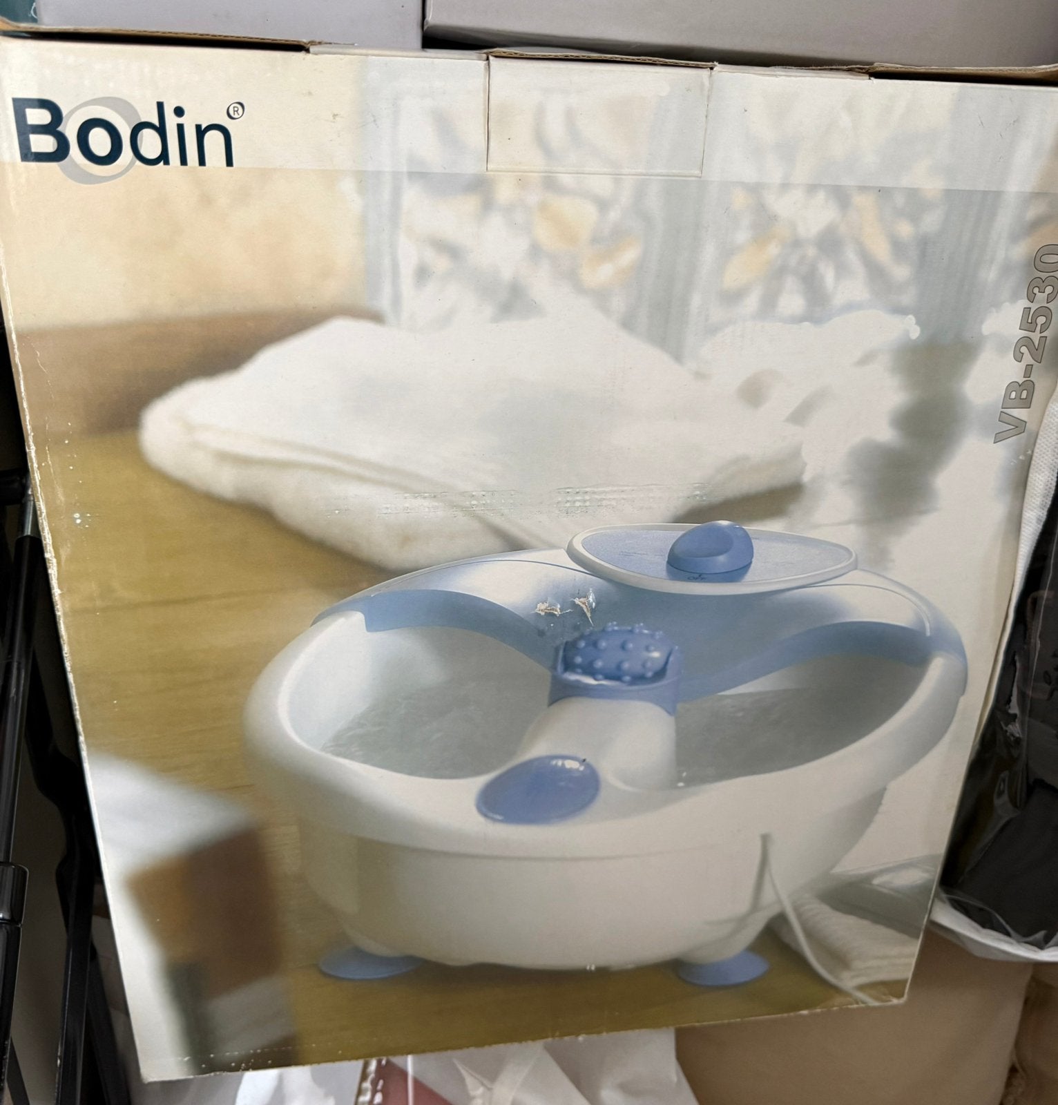 Bodin voetenspa nieuw in doos, Ophalen, Nieuw, Bad & Douche