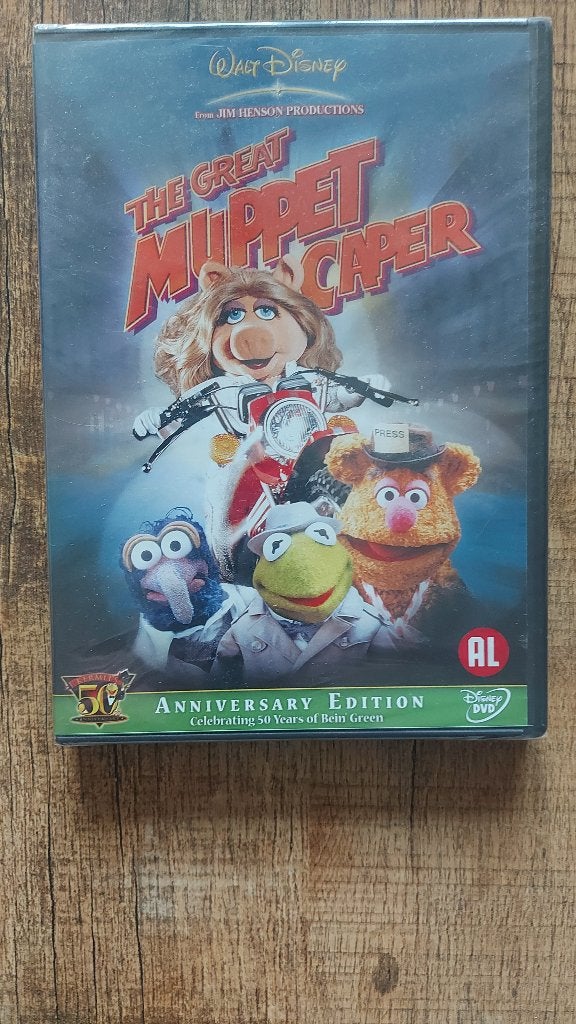 DVD The great Muppet caper, Alle leeftijden, Poppen, Ophalen of Verzenden, Nieuw in verpakking