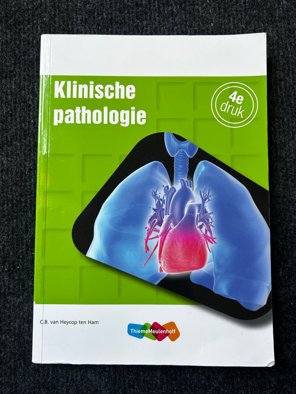 Klinische pathologie - 4e druk - C.B. van Heycop ten Ham, Boeken, Ophalen of Verzenden, Beta, Gelezen, HBO