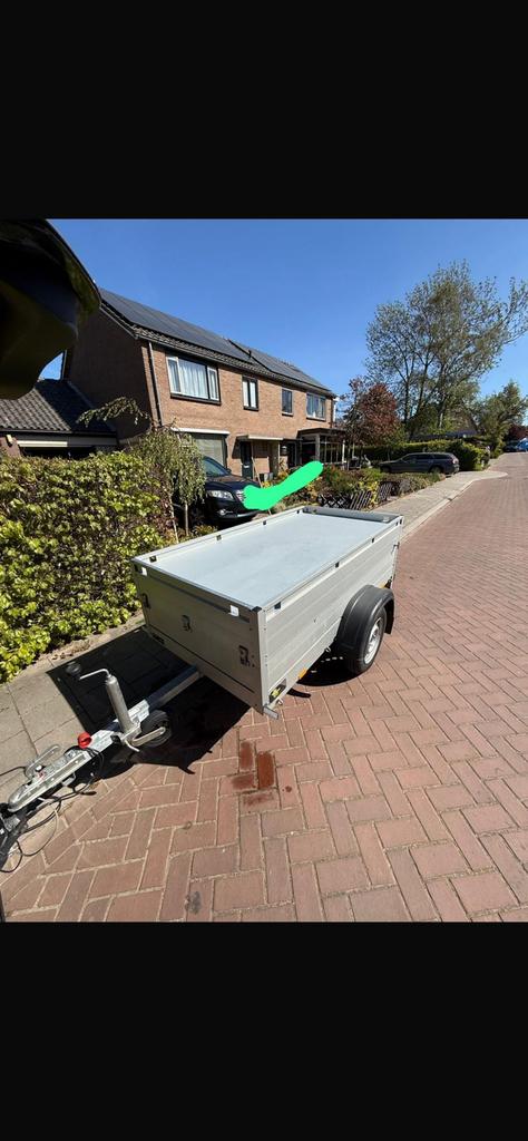 Anssems bagagewagen 201x101x48cm 750 kg, Ophalen of Verzenden, Gebruikt