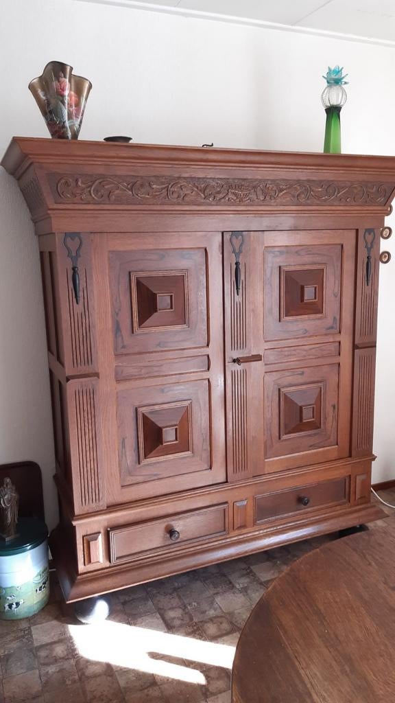 Origineel Groenlose Kast - Massief Hout, Ophalen