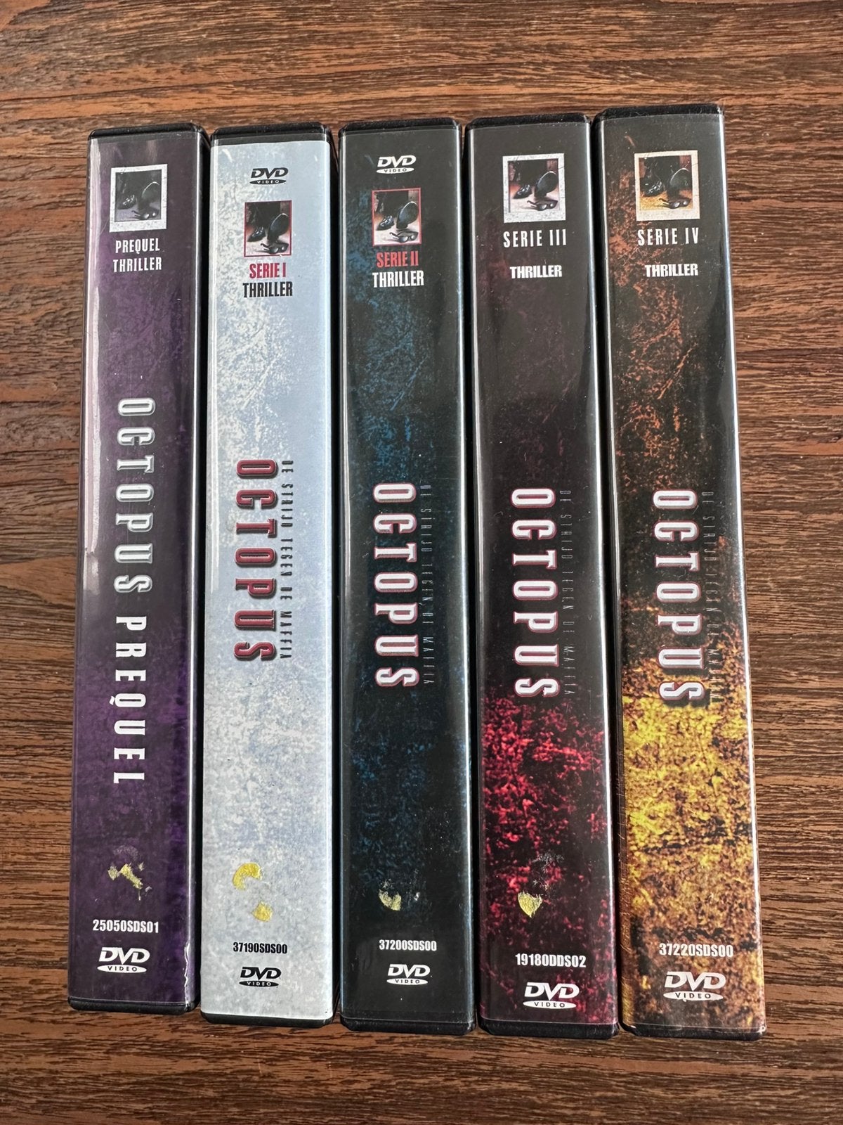 Octopus / La Piovra – Prequel + serie I t/m IV – 11 DVD’s, Ophalen of Verzenden, Zo goed als nieuw, Thriller