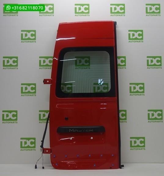 Renault Master ('10-'19) Achterdeur links met ruit rood H2, Gebruikt, Ophalen of Verzenden, Achter, Renault