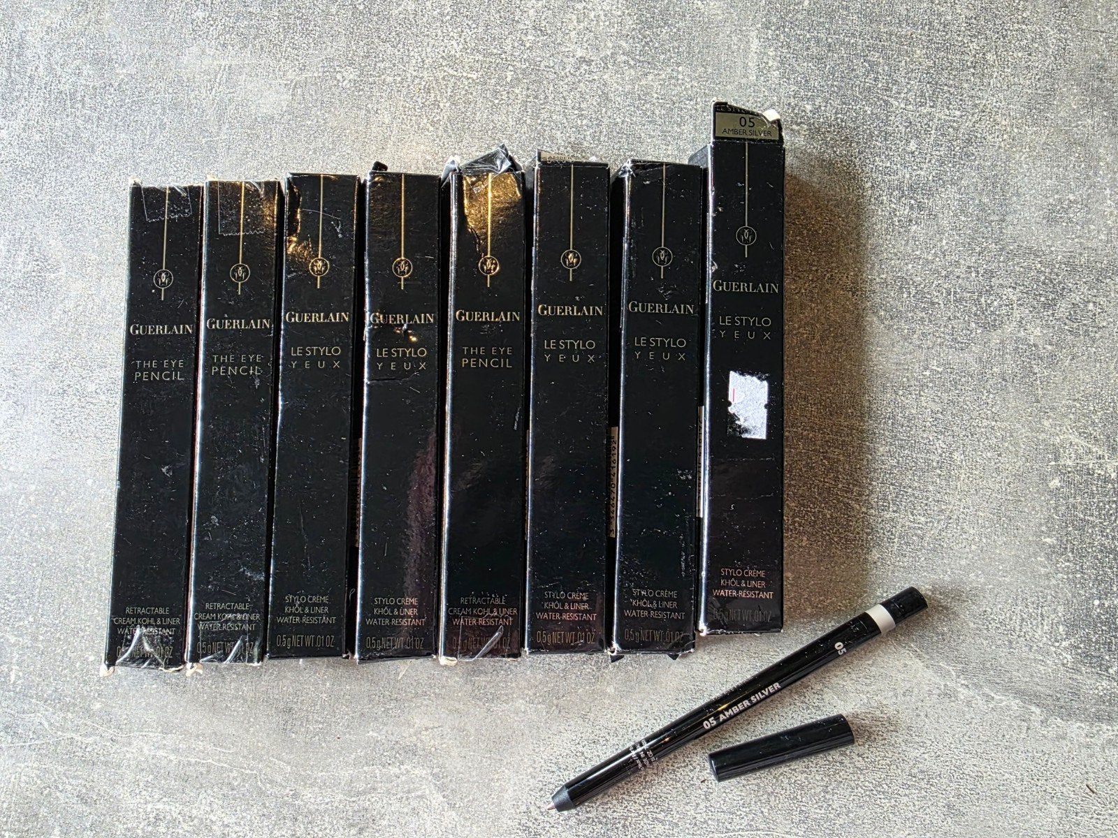 Guerlain Le Stylo Yeux oogpotlood | 05 Amber Silver NIEUW, Ogen, Nieuw, Ophalen of Verzenden, Onbekend